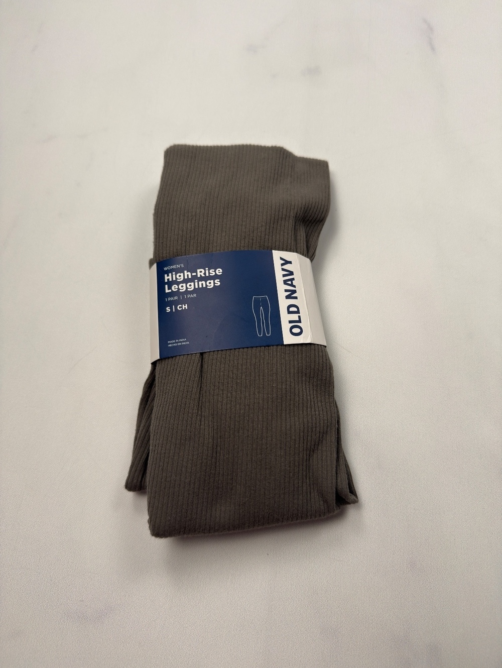 Old Navy High-Rise Leggings Leggings Brown 2010s Slim Fit - Womens S NWT